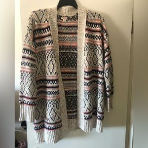 Womens XL Mossimo Cardigan sweater